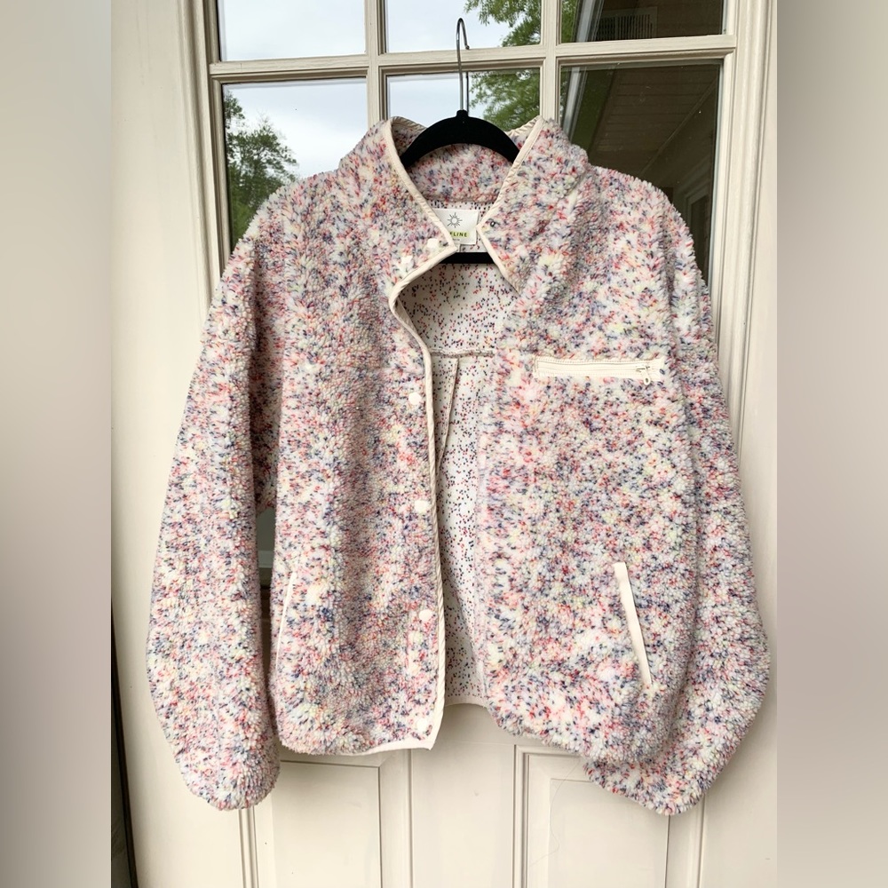 NWOT Offline by Aerie Sherpa Speckled Jacket Size Large